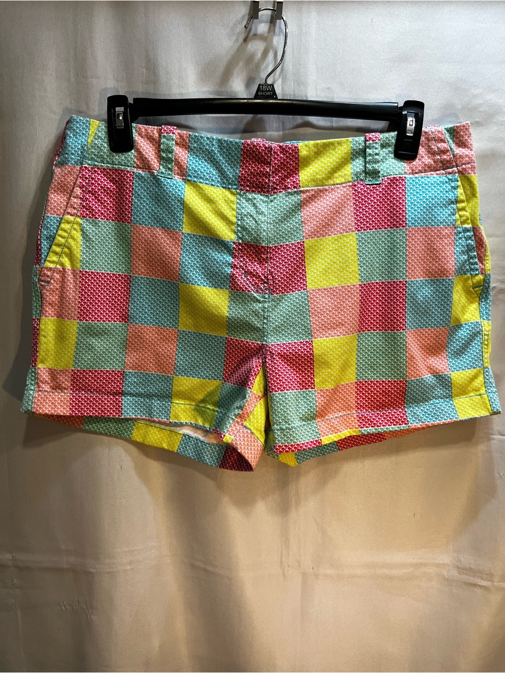 Vineyard Vines Colorful Patchwork Inspired Shorts Size 14